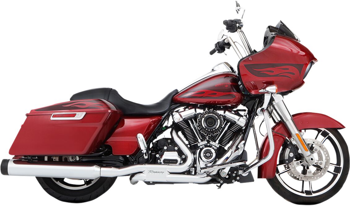 Slimline Duals koos MotoPro45 4.5", must, mustade otsakorkidega