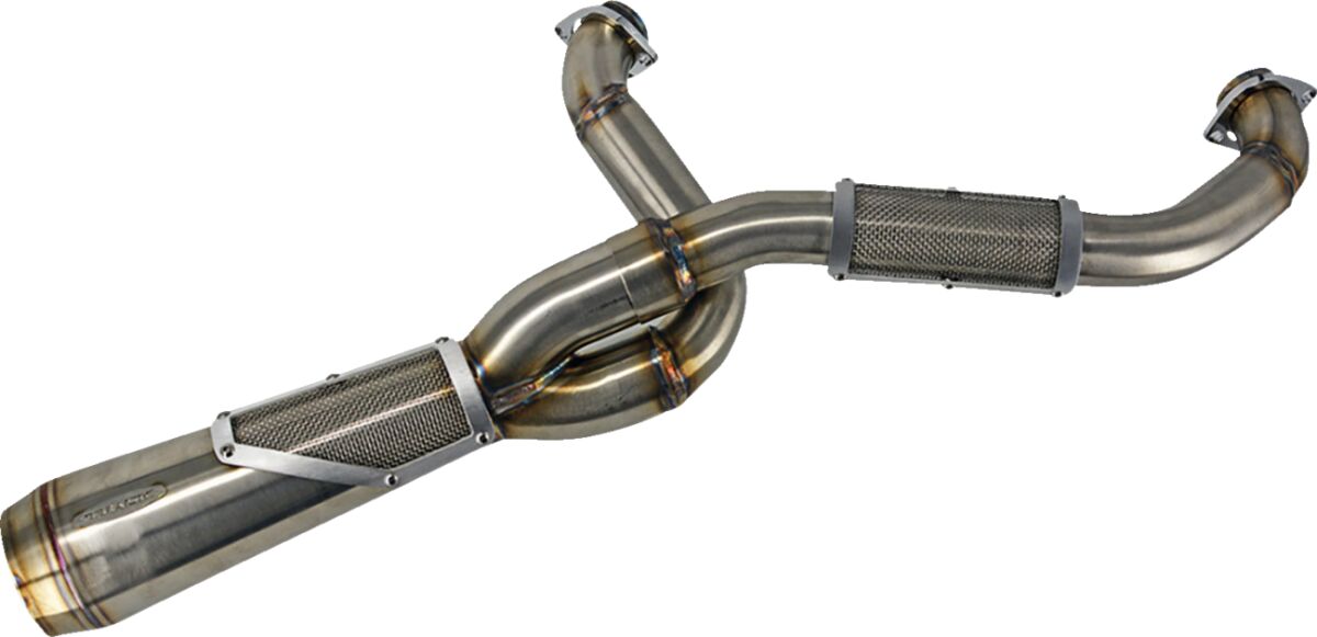 Summuti 2:1 Big Sexy, roostevaba teras, 18-23 M8 Low Rider ST/HERT
