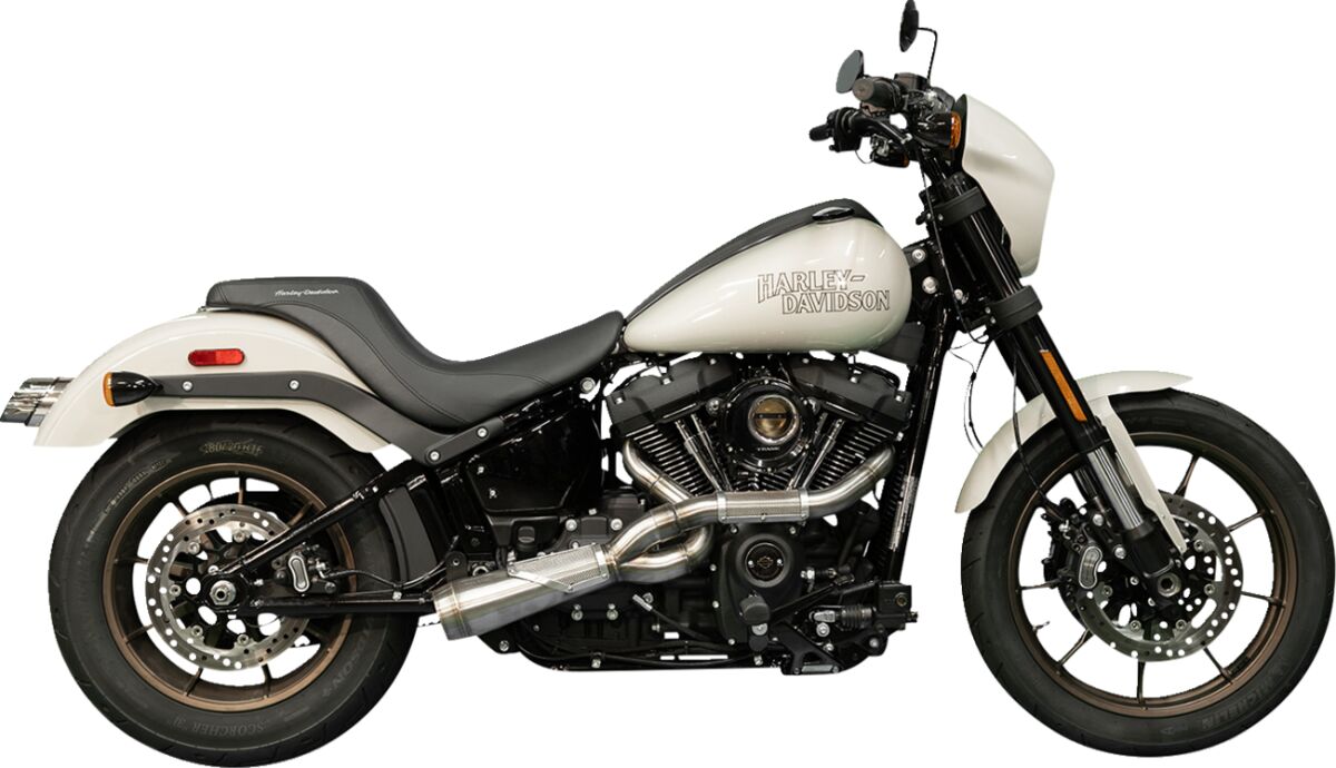 Summuti 2:1 Big Sexy, roostevaba teras, 18-23 M8 Softail