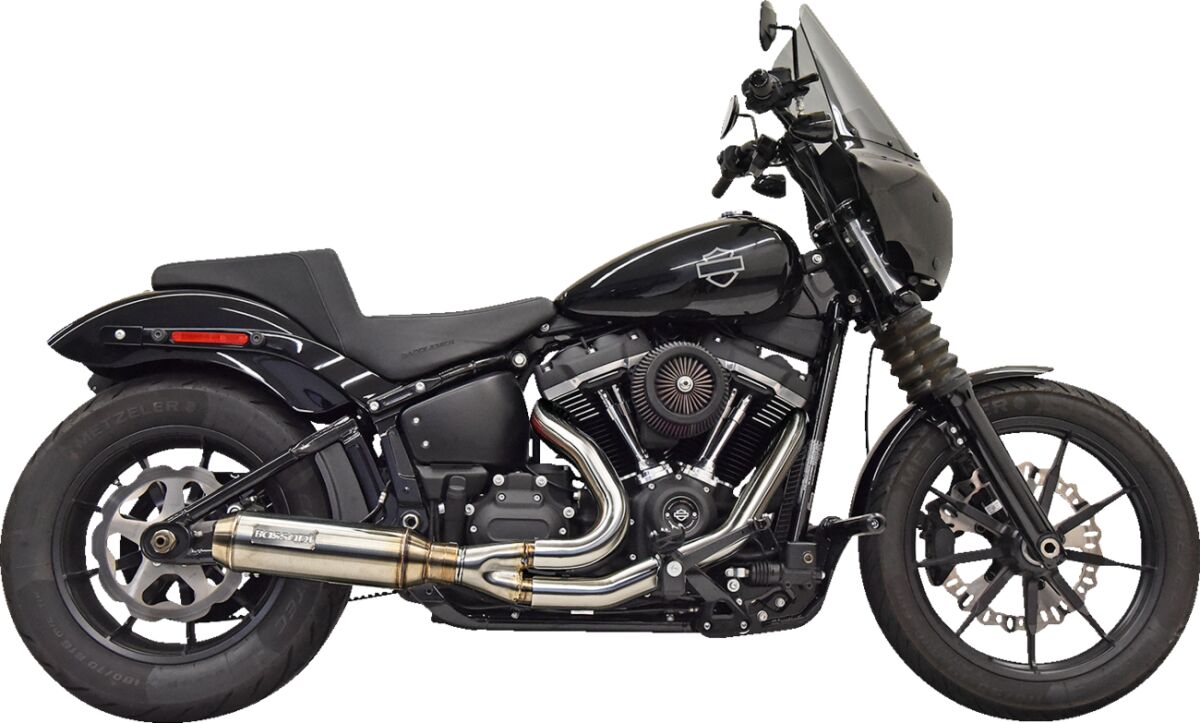 Summuti 2:1 Super Bike, roostevaba teras, koos 4" summutiga, M8 Softail 18-23