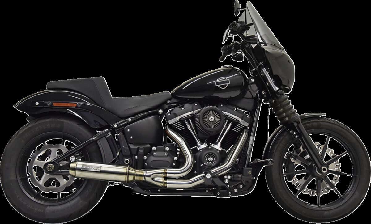Summuti 2:1 SuperBike, roostevaba teras, katalüsaatoriga, 49C, 4" summuti, M8 Softail 18-23