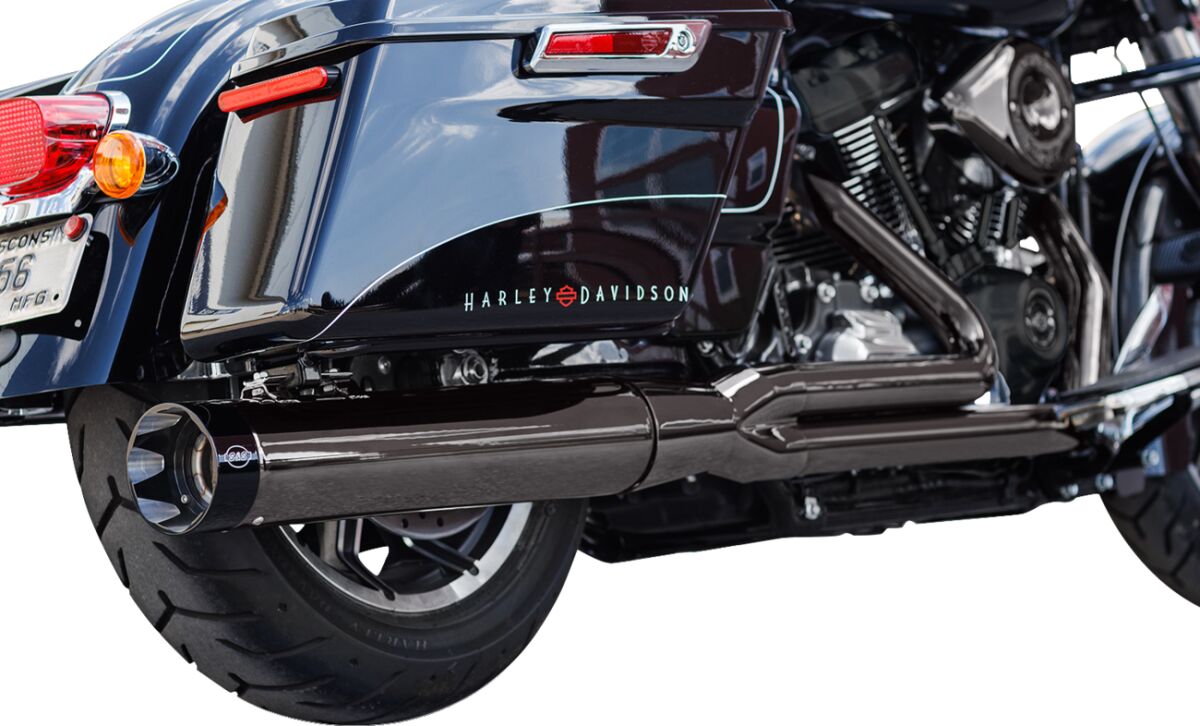 Exhaust 2:1 Sidewinder, Lava Chrome, 50-State, M8