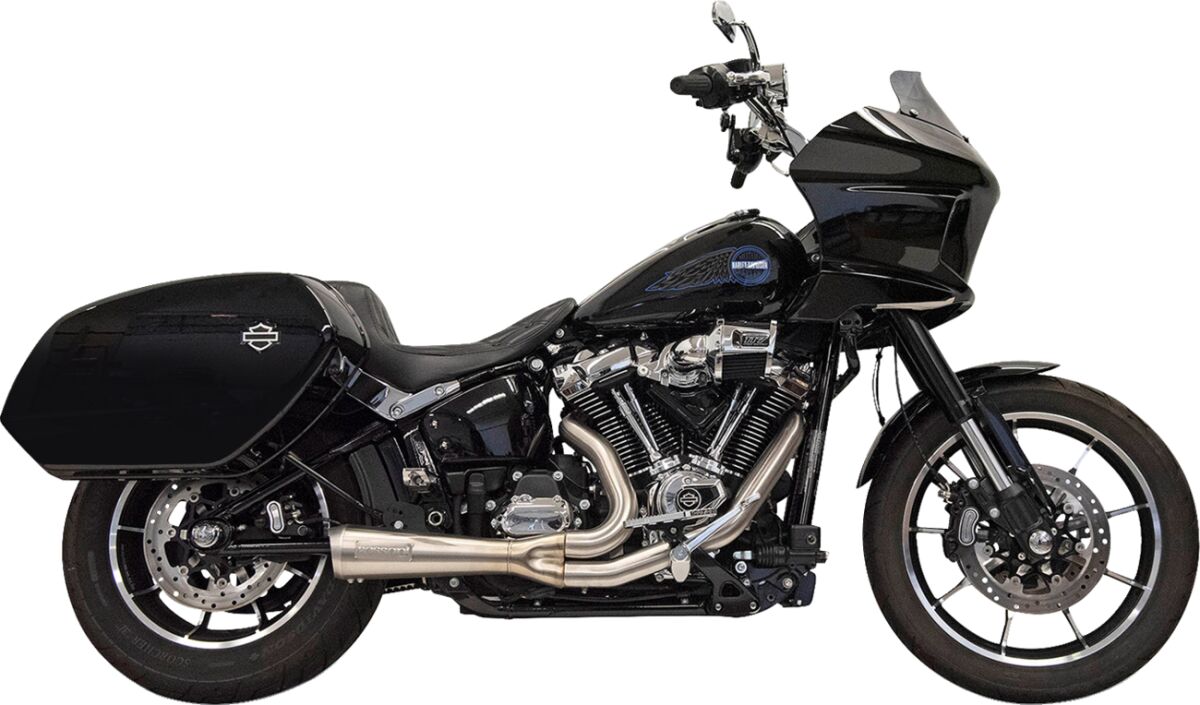 Summuti Short Ripper 2:1 Megaphone'iga, roostevaba, M8 Softail