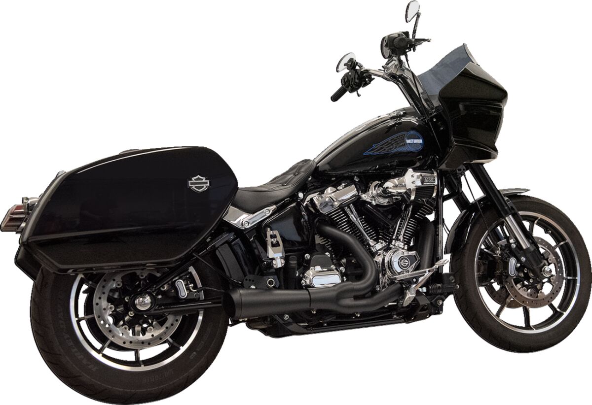 Summuti Short Ripper 2:1 Megaphone'iga, must, 49 State, M8 Softail