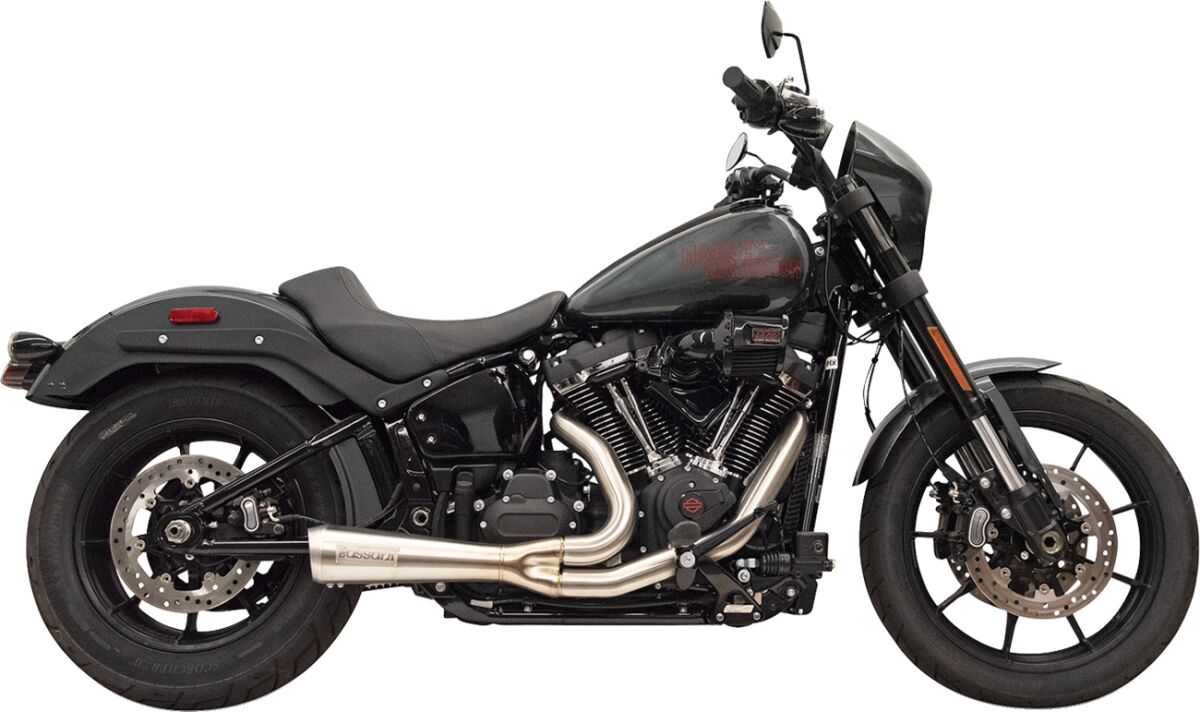 Summuti Short Ripper 2:1, roostevaba, M8 Softail