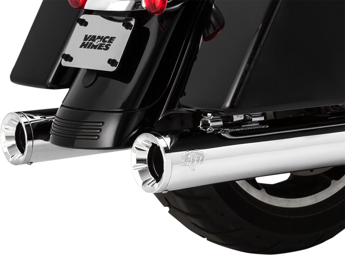 Slip-on summuti Eliminator 400, kroom, kroomitud otsakorkidega