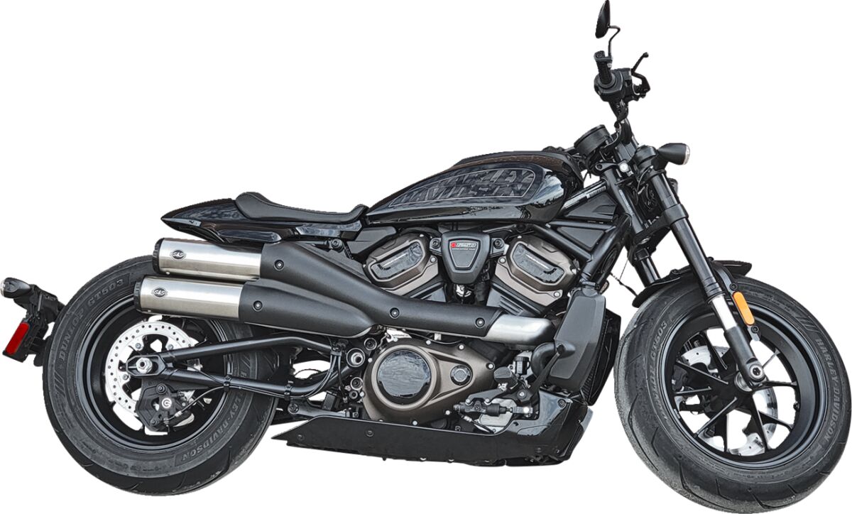Slip-on summuti Grand National 4", harjatud roostevaba teras, Sportster S 2021+