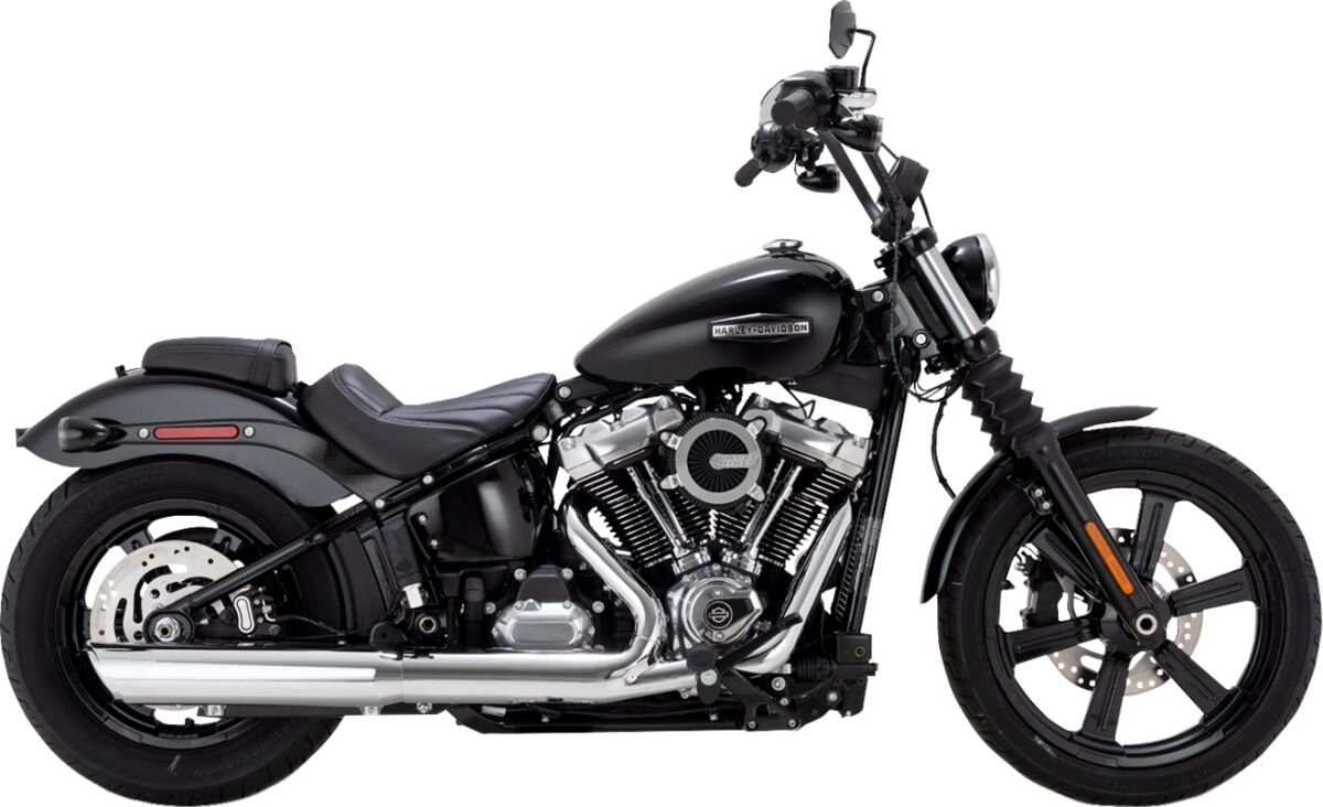 Slip-on summuti, Softail, kroom