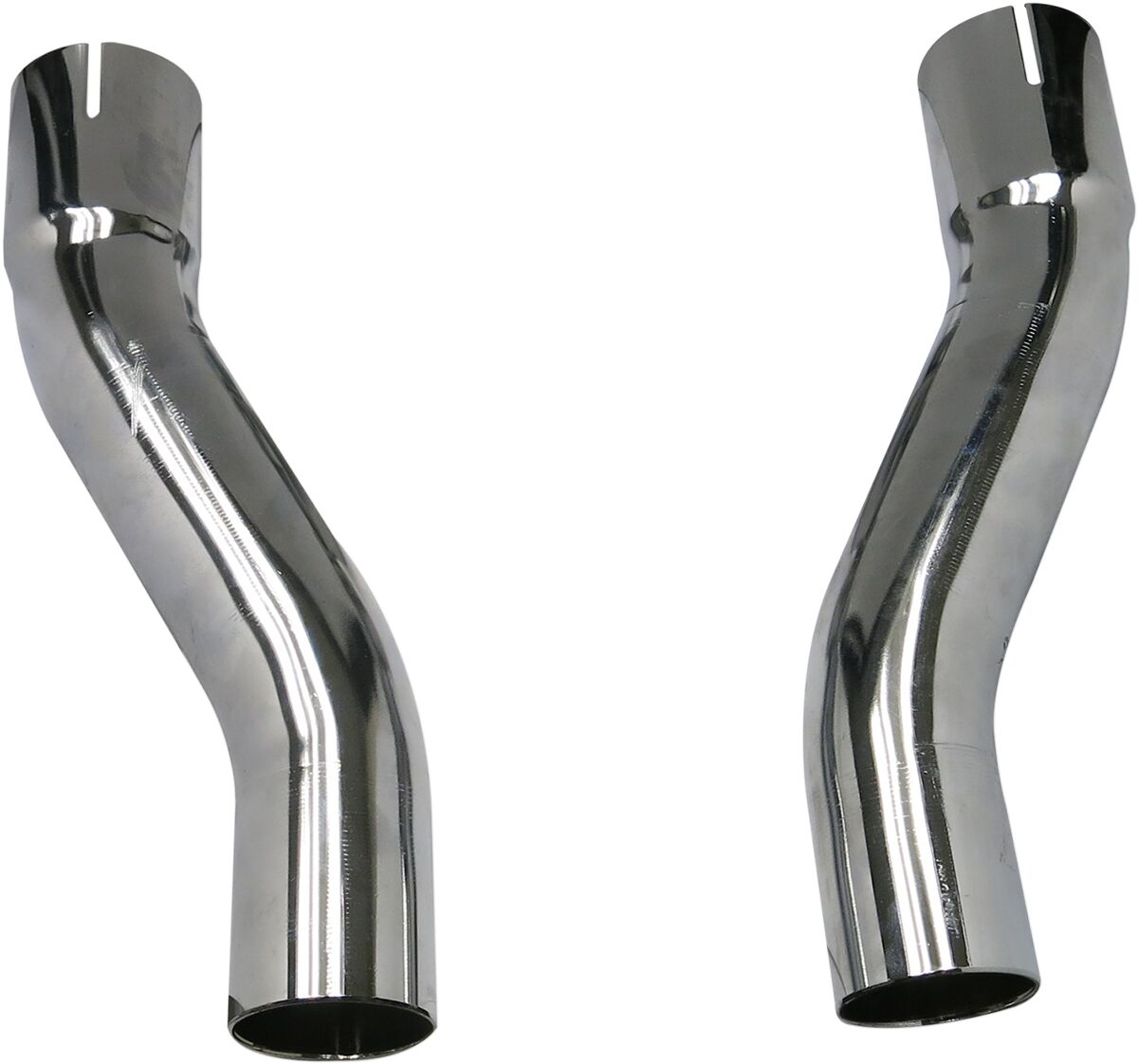 MUFFLER ADAPTER KIT FOR TRIKES TO FIT BASSANI MUFFLERS/HEADPIPES CHROME