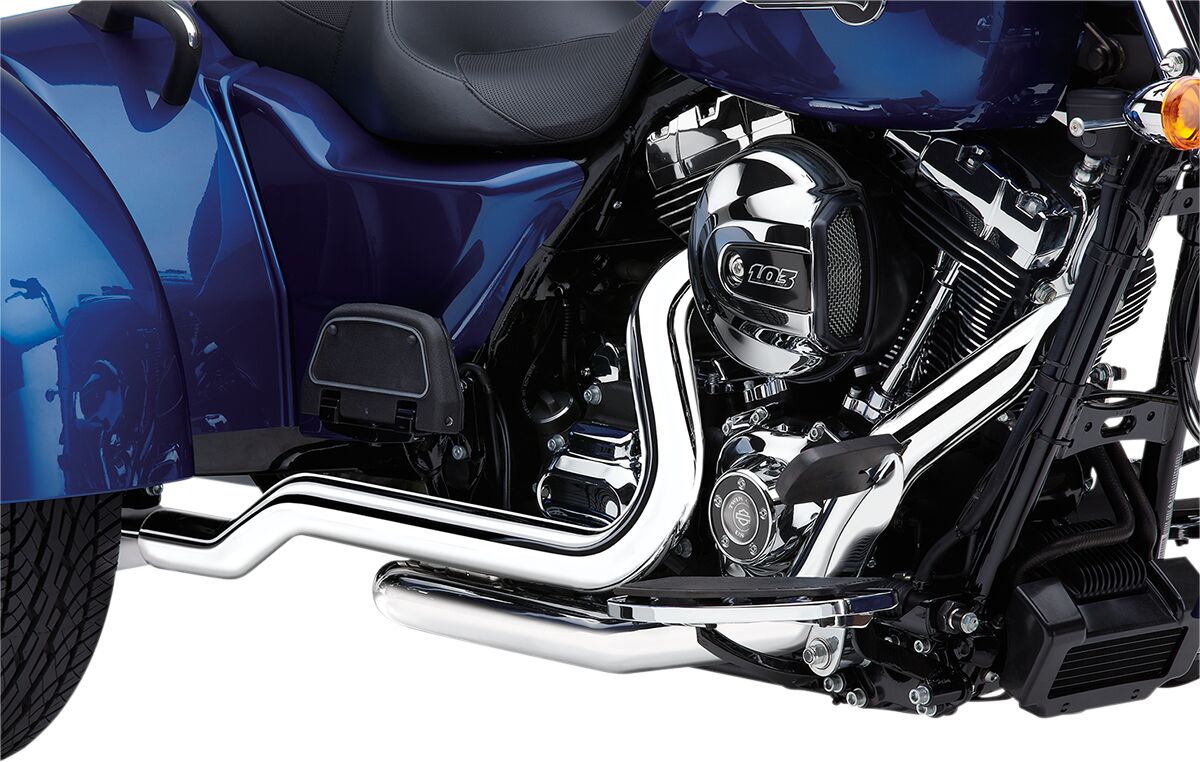 POWERPORT TRIKE DUAL HEADPIPES CHROME