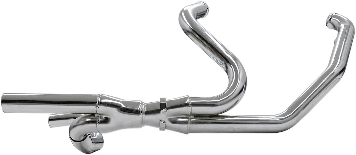 HEADER PIPES 2-INTO-2 DUAL CHROME