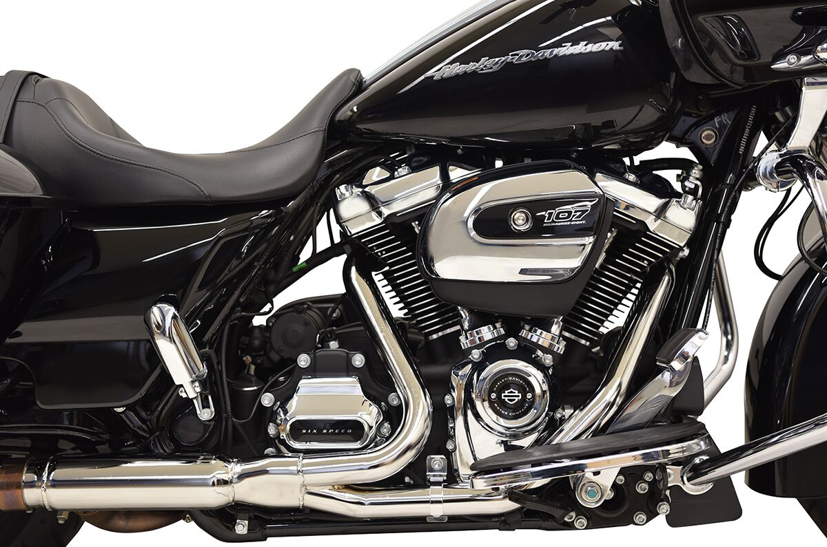 HEADPIPES 2X2 WITH POWER CHAMBER CHROME