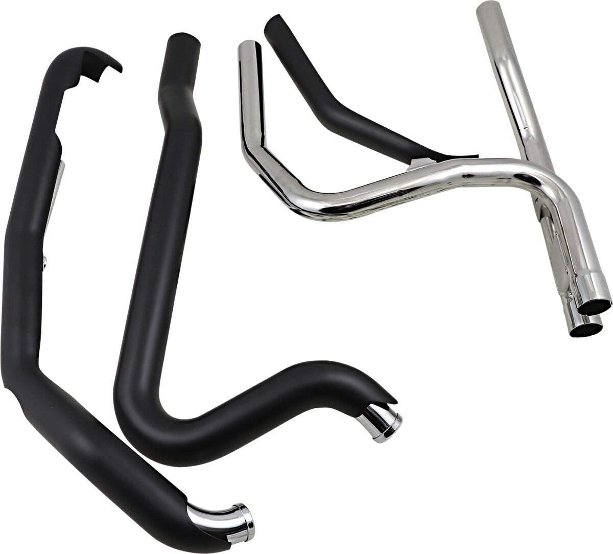 Powerport Dual Headpipes - Black