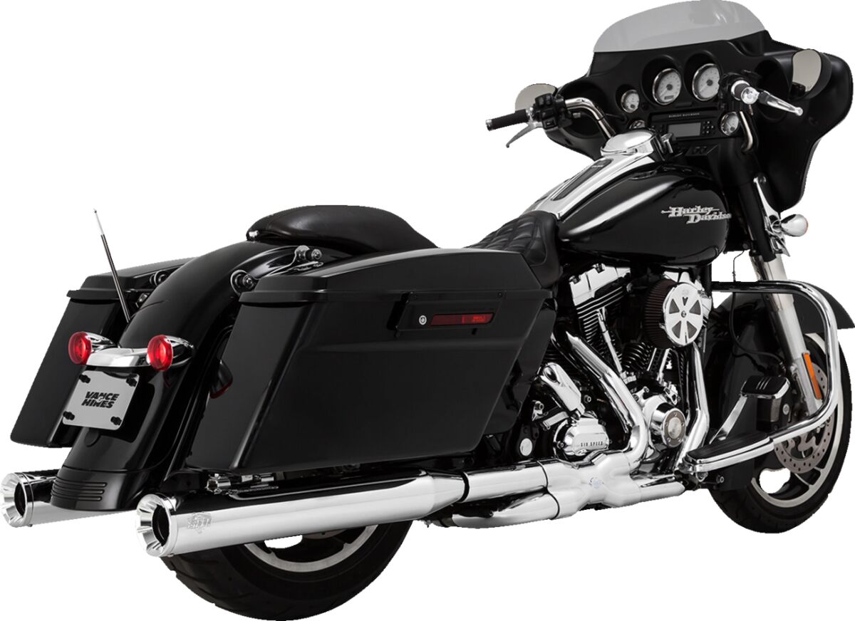 HEADPIPE PWR DUALS CHROME 09-16 TOURING