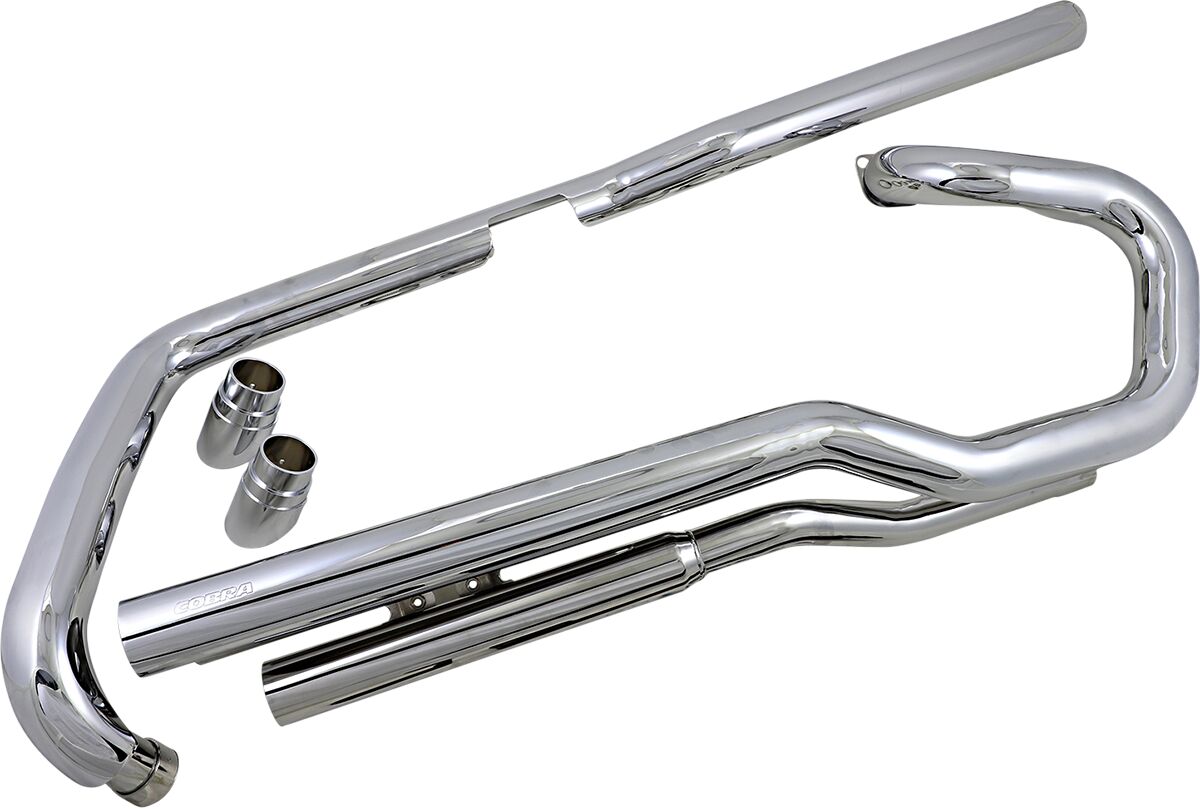 SLASH DOWN HOT ROD SPEEDSTER EXHAUST CHROME