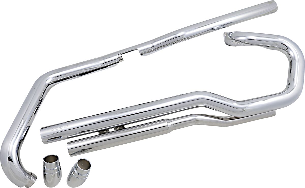 SLASH DOWN HOT ROD SPEEDSTER EXHAUST CHROME
