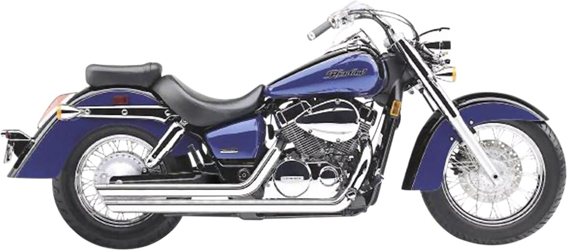 EXHAUST SYSTEM 2 INTO 2 STREETROD SLASH DOWN SPEEDSTER CHROME
