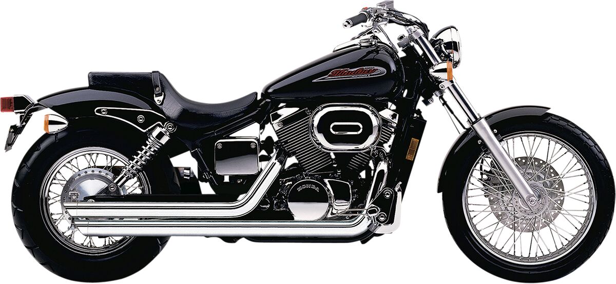 EXHAUST SYSTEM 2 INTO 2 STREETROD SLASH DOWN SPEEDSTER CHROME