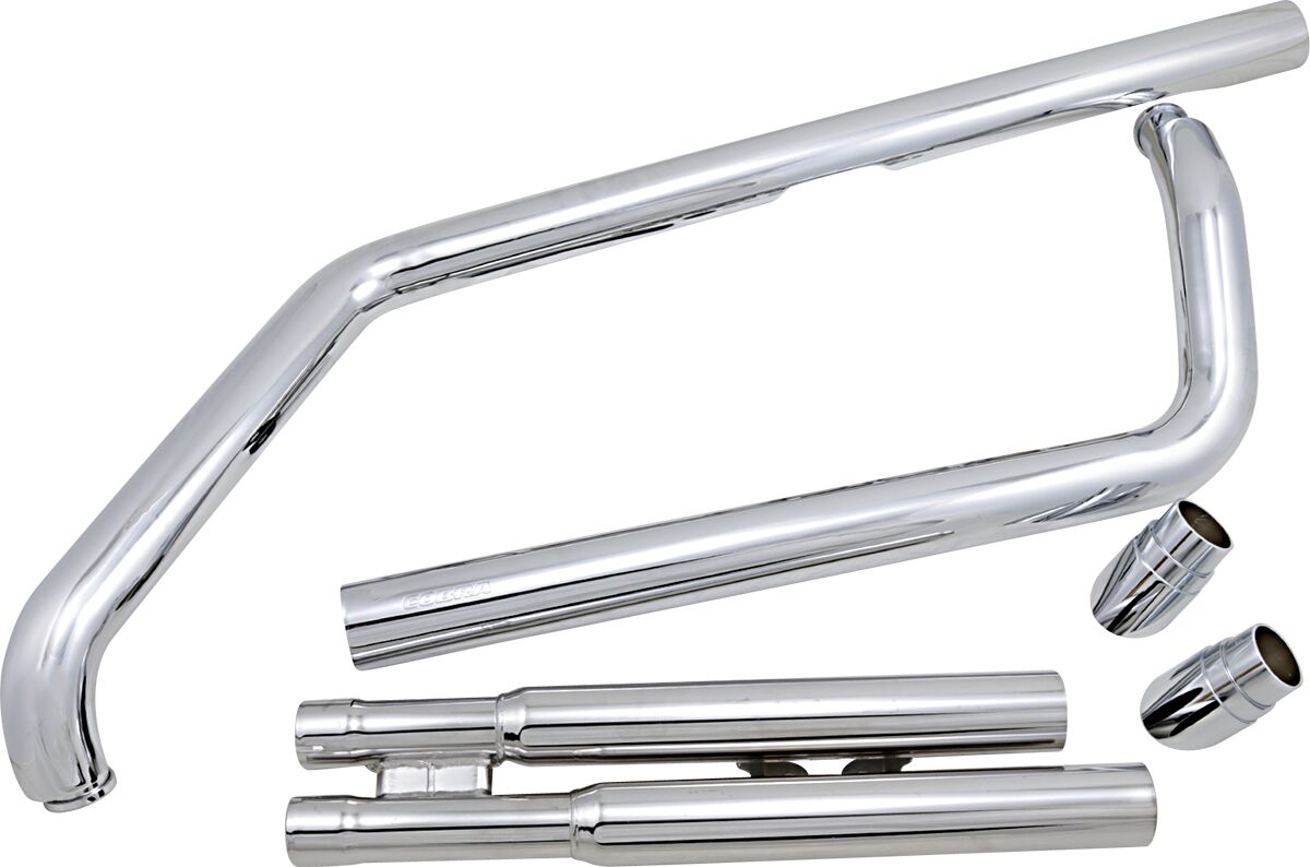 SLASH DOWN HOT ROD SPEEDSTER EXHAUST CHROME