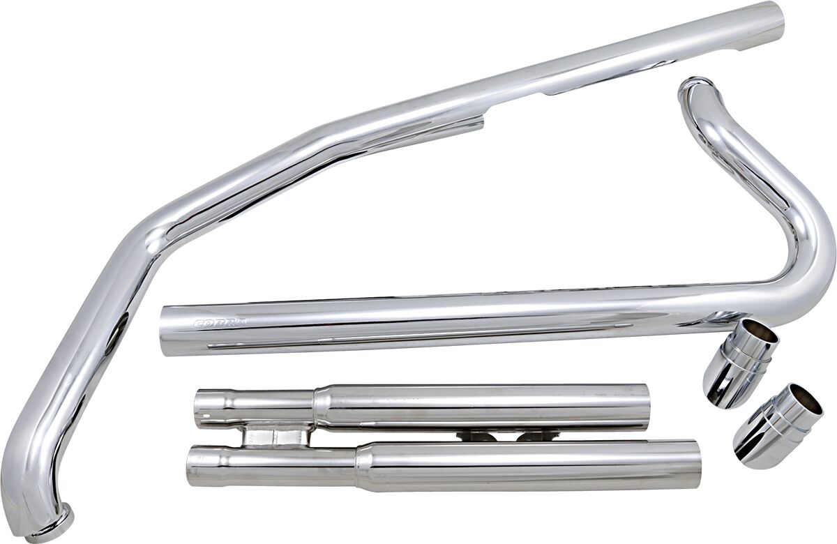 SLASH DOWN HOT ROD SPEEDSTER EXHAUST CHROME