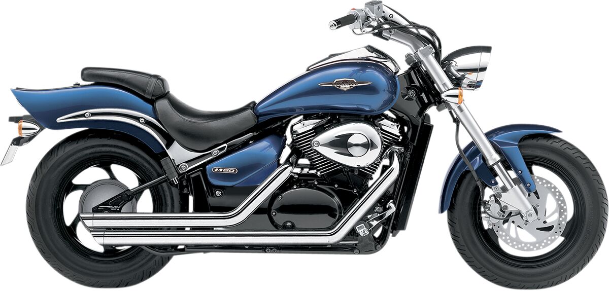 EXHAUST SYSTEM 2 INTO 2 STREETRODS SLASH DOWN SPEEDSTER CHROME