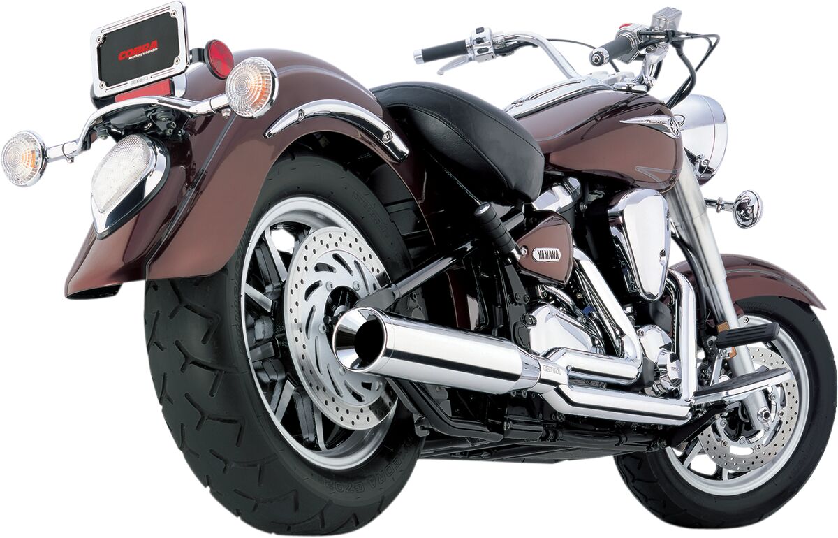 POWER HP PRO 2 INTO 1 EXHAUST SYSTEM CHROME YAMAHA