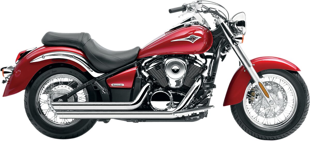 SLASH DOWN HOT ROD SPEEDSTER EXHAUST SYSTEM CHROME YAMAHA