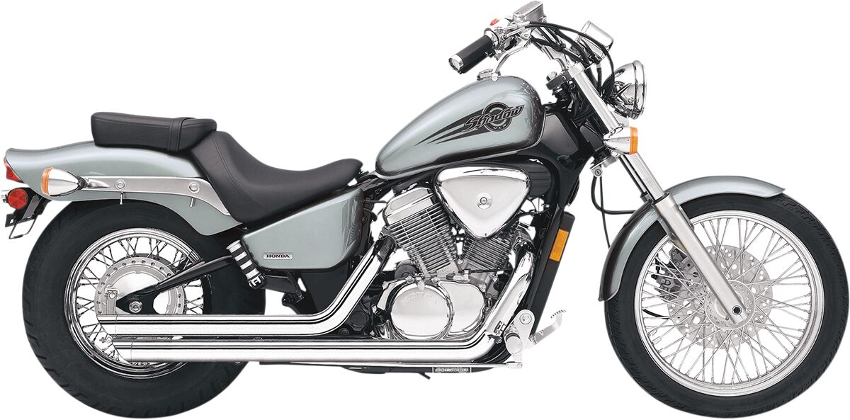 STREET ROD SLASH CUT EXHAUST CHROME