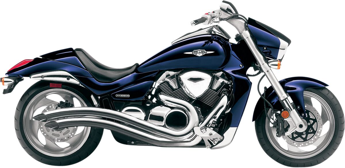 SWEPT EXHAUST CHROME SUZUKI