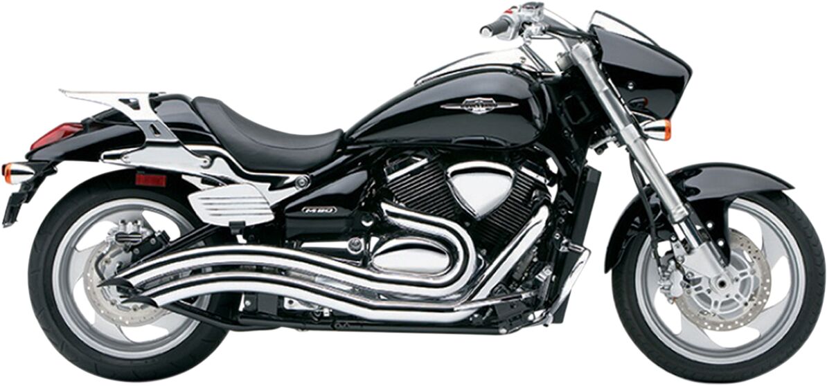 SWEPT EXHAUST CHROME