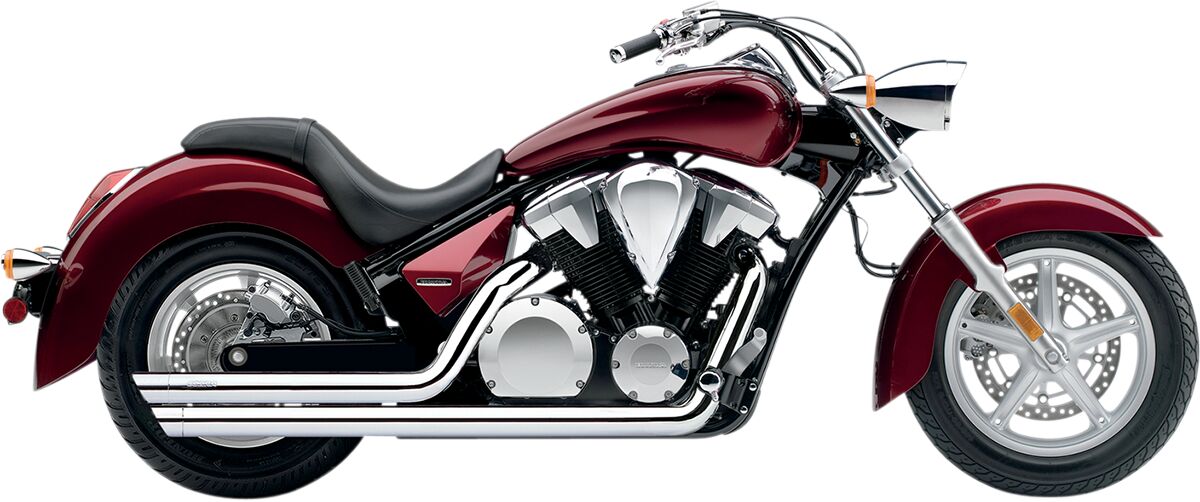 HOT ROD SPEEDSTER SLASH DOWN EXHAUST SYSTEM CHROME HONDA