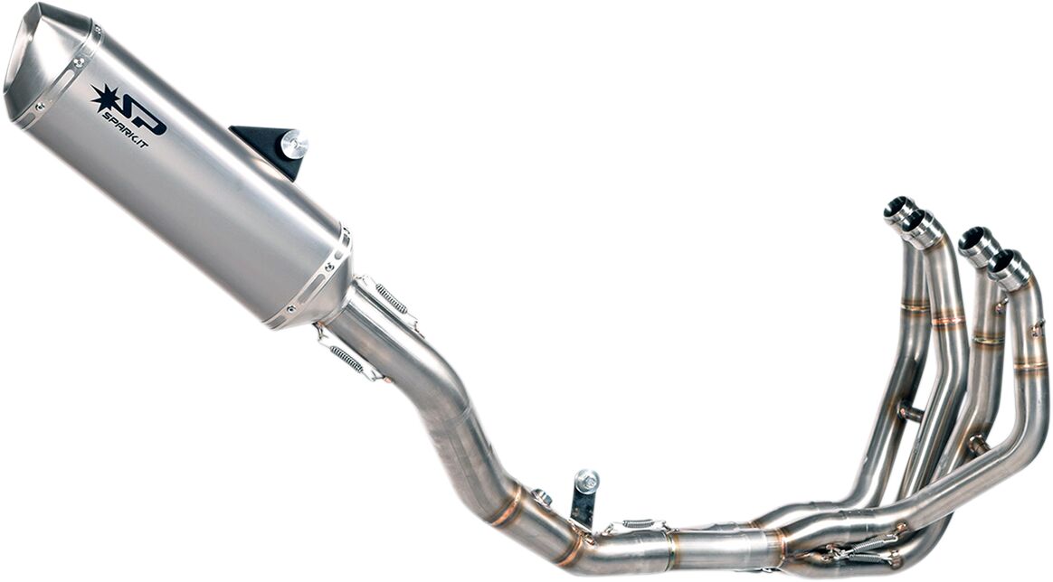 EXHAUST FULL SYSTEM STAINLESS STEEL FORCE SILENCER