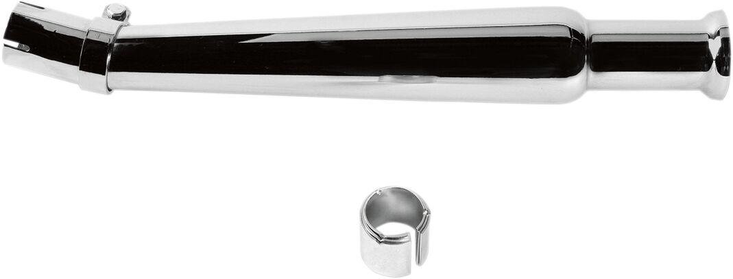 MUFFLER BELL END STYLE UPSWEPT LEFT