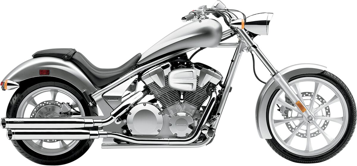 3" SLIP ON MUFFLERS CHROME HONDA