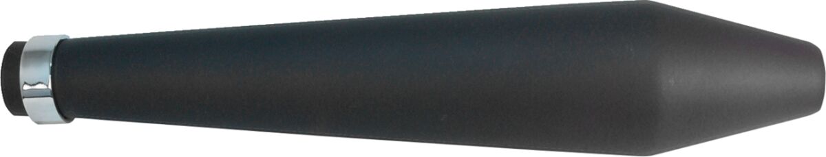 MUFFLER CAFE STYLE BLACK