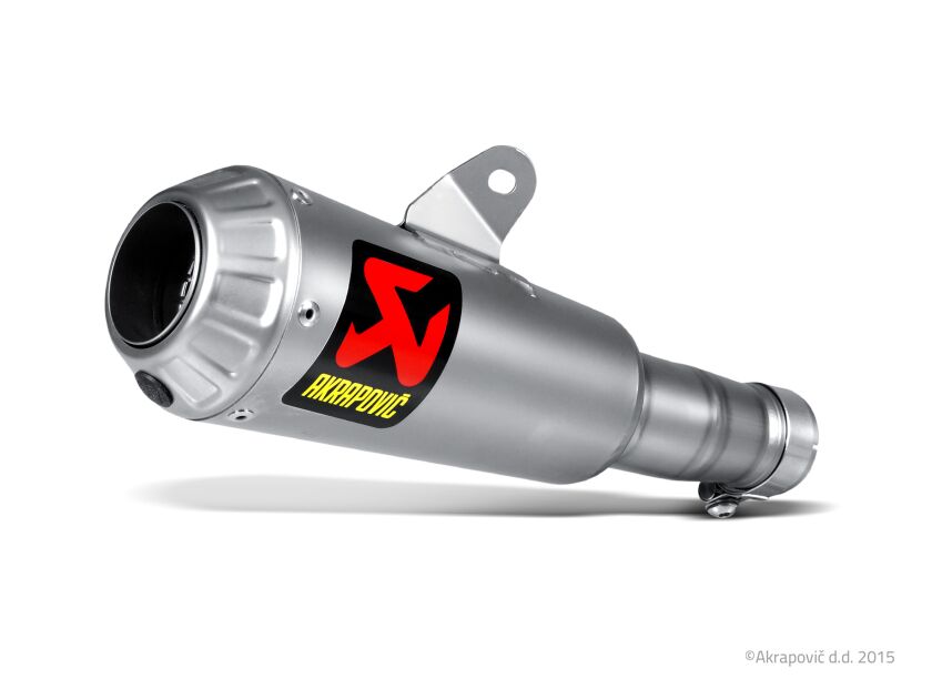 SLIP-ON LINE MUFFLER TITANIUM