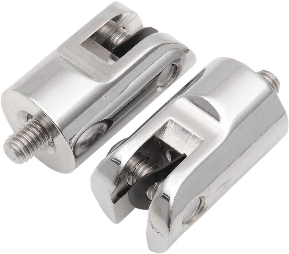 ACCUTRONIX PEG MOUNTS REAR FOLDING CHROME