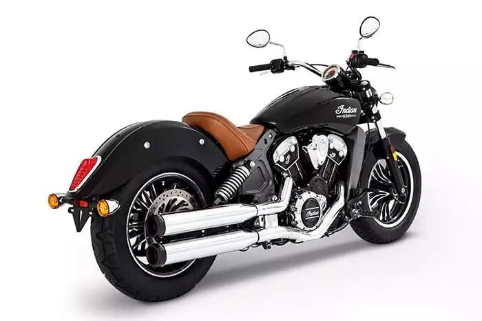 MUFFLER SLIP-ON 3.5" CHROME W/BLACK END CAPS