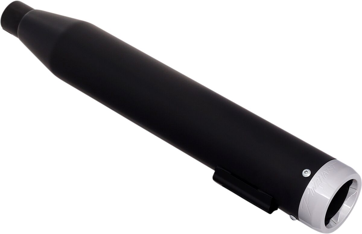 MUFFLER SLIP-ON 3.5" BLACK W/CHROME END CAPS