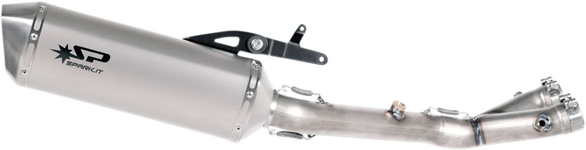 FORCE 3/4 SYSTEM TITANIUM MUFFLER & COLLECTOR YAMAHA R1 (RACE ONLY)