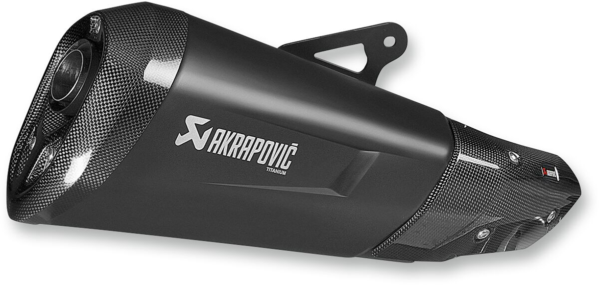 SLIP-ON LINE MUFFLER TITANIUM BLACK