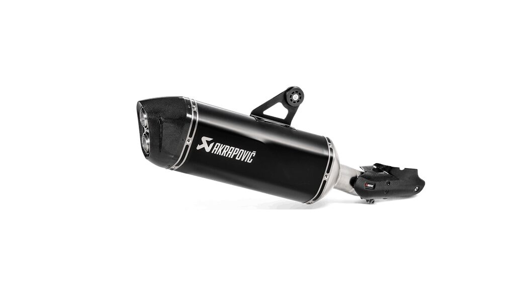 SLIP-ON LINE MUFFLER BLACK TITANIUM