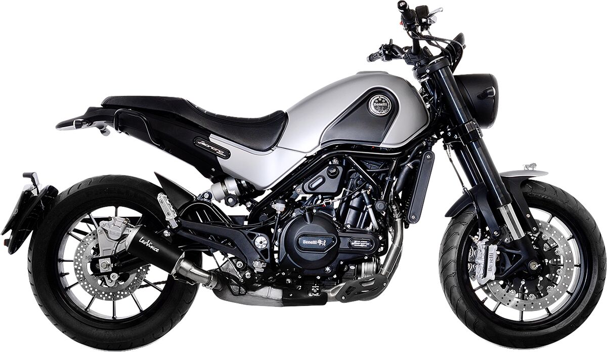 MUFFLER LV-10 BLACK EDITION SS ECE