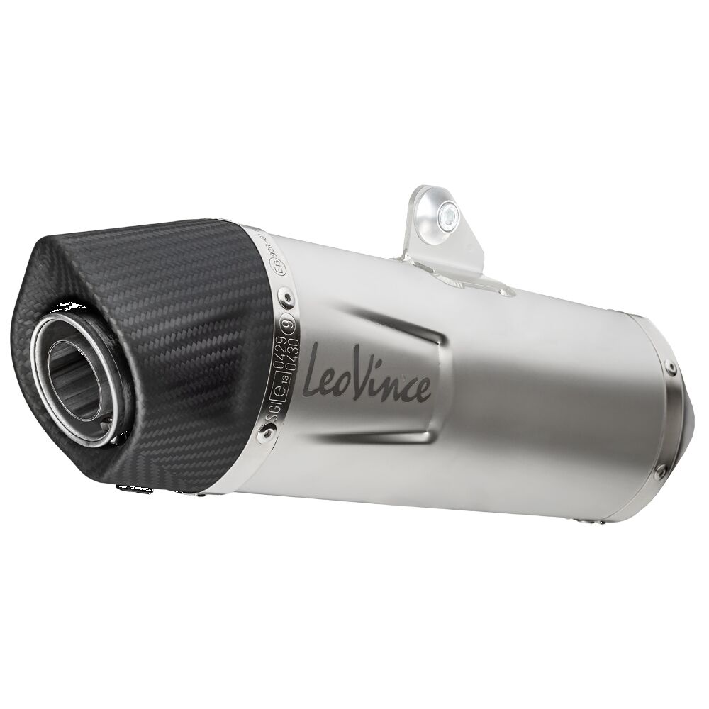 LV ONE EVO STAINLESS STEEL SLIP-ON MUFFLER ECE/EU