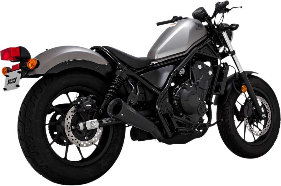 MUFFLER BLK HONDA REBEL