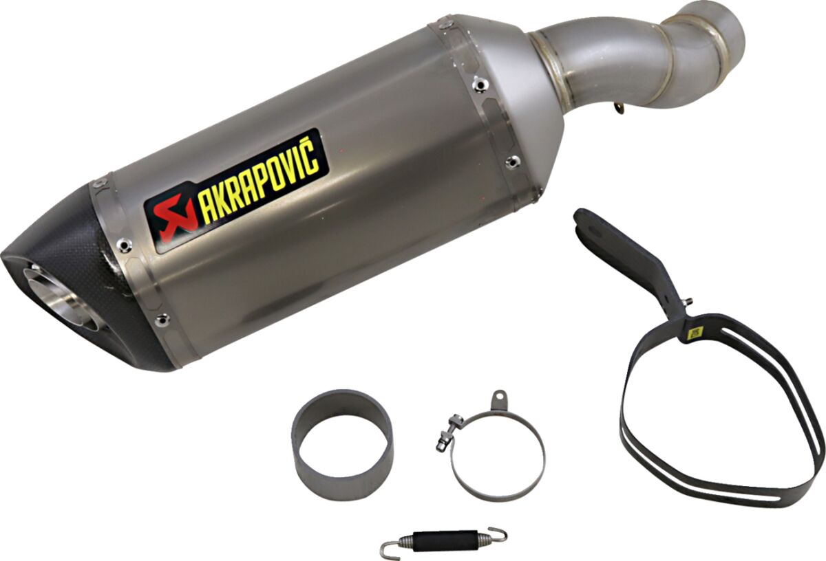 SLIP-ON LINE MUFFLER TITANIUM