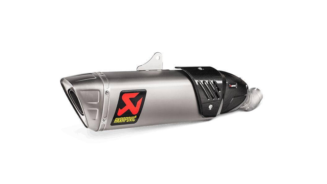 SLIP-ON LINE MUFFLER TITANIUM