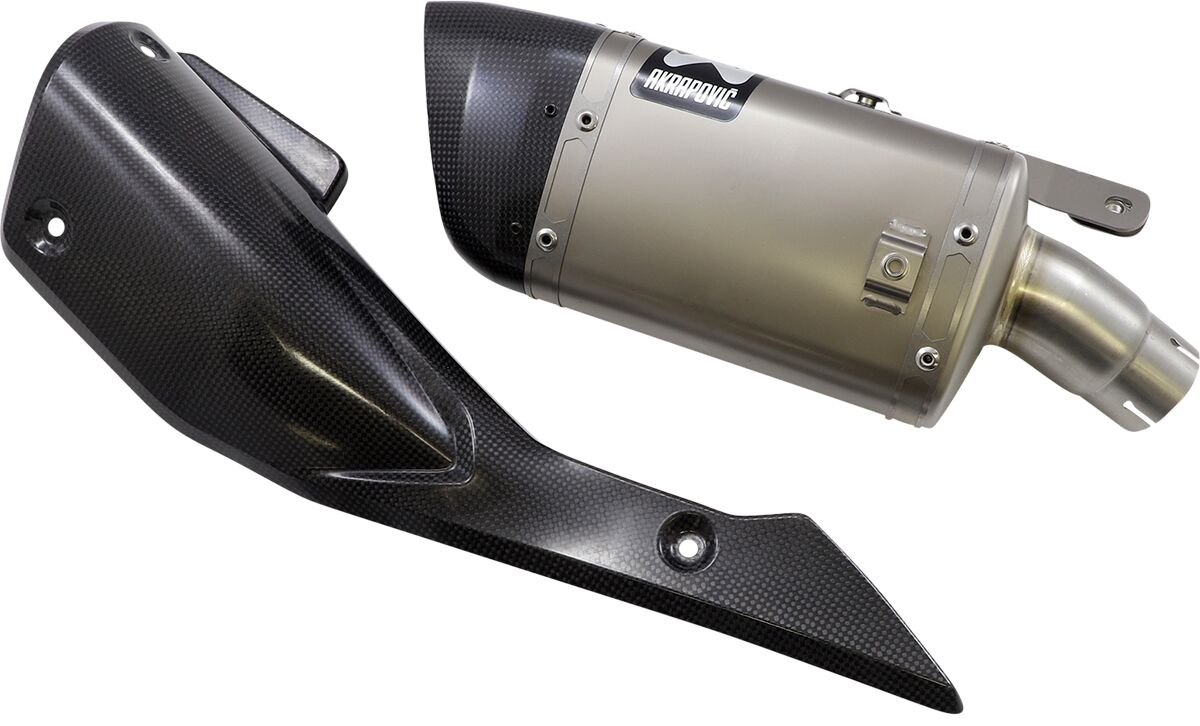SLIP-ON LINE MUFFLER TITANIUM
