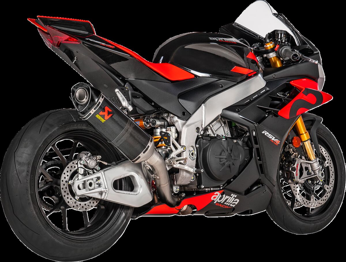SLIP-ON LINE MUFFLER CARBON/TITANIUM