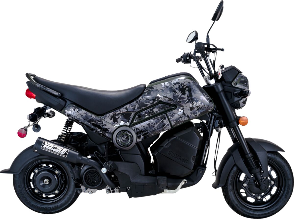 EXHAUST BLK HONDA NAVI